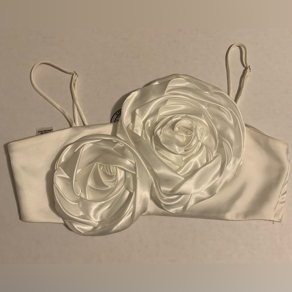 Flower Top Satin